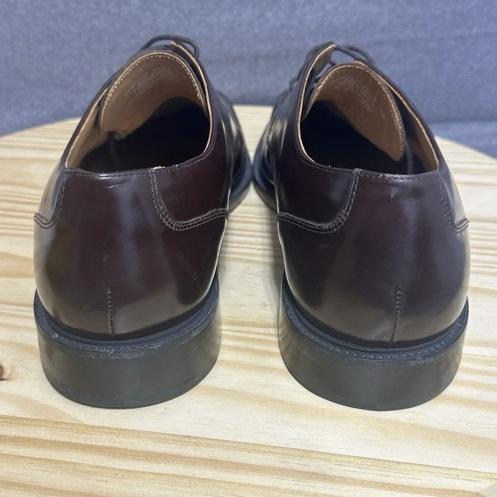 Rockport Mens Size‎ 11 M Walker Burgundy Leather Split Toe Oxford Shoes APM1235E